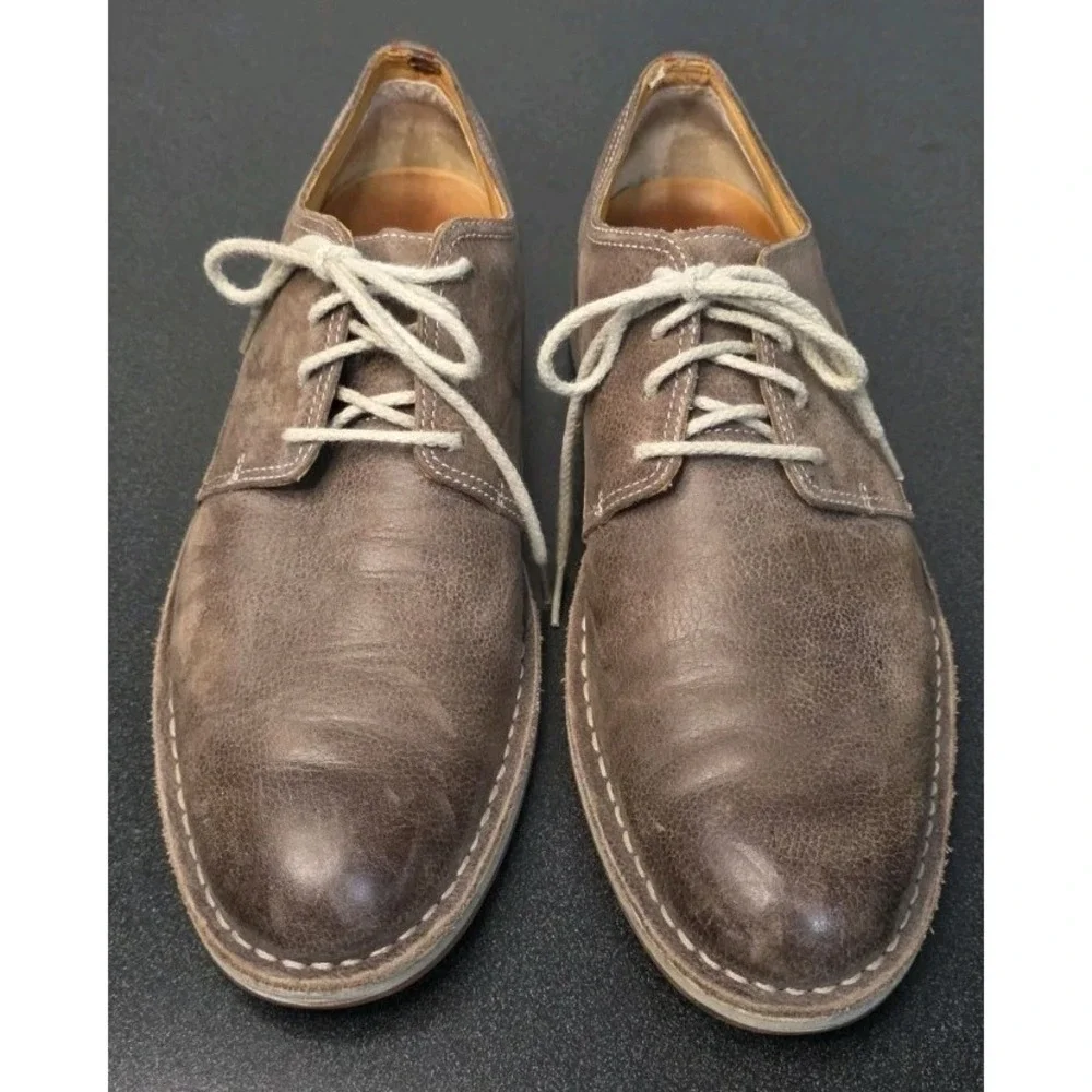 Sperry Top Sider Gold Cup Chukka Loafer Brown Leather Men 10M Career Casual Lace